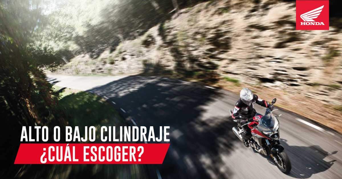 Motos de bajo y alto cilindraje, cuál escoger